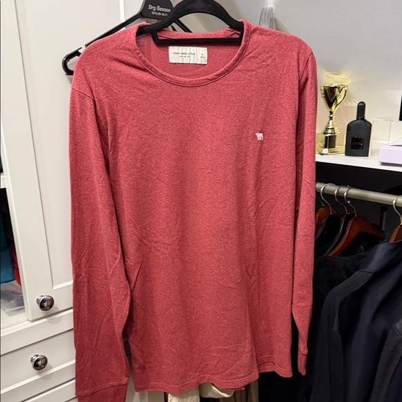 Abercrombie & Fitch Other - Abercrombie & Fitch Red Long Sleeve Tee